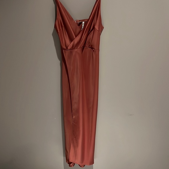 Simons Salmon Pink Dress - Picture 2 of 3
